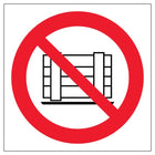 Do Not Obstruct - Symbol Only