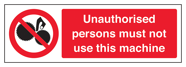 Unauthorised Persons Not To Use Landscape