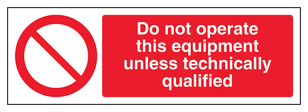 Do Not Operate This Equipment Unless Landscape