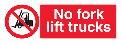 No Forklift Trucks Landscape