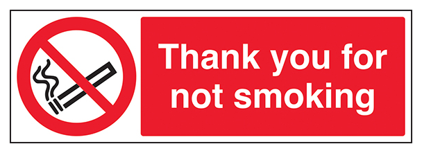 Thank You For Not Smoking Landscape