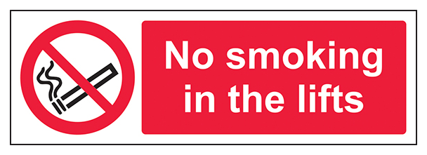 No Smoking In The Lifts Landscape