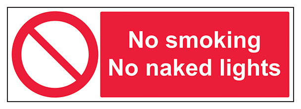 No Smoking No Naked Lights Landscape