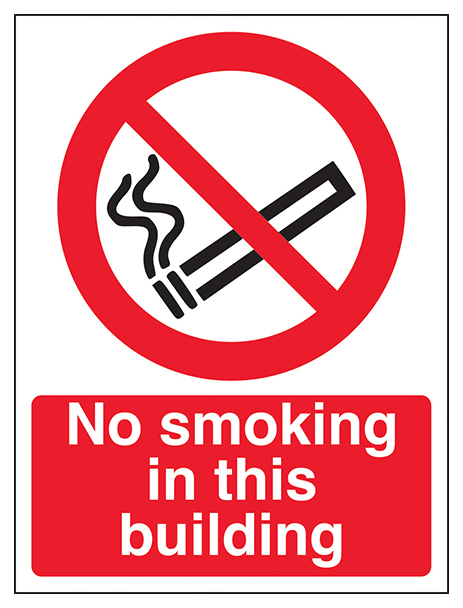 No Smoking In This Building Portrait