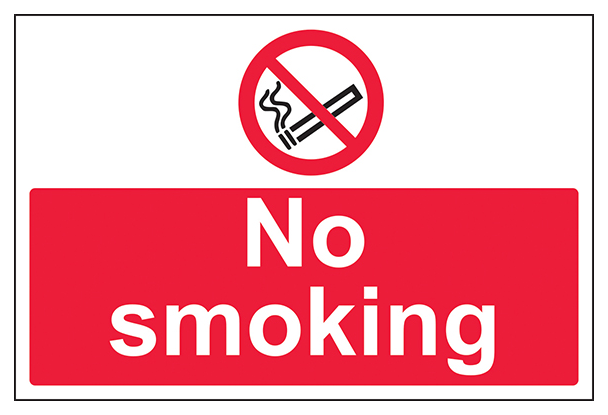 No Smoking Large Landscape