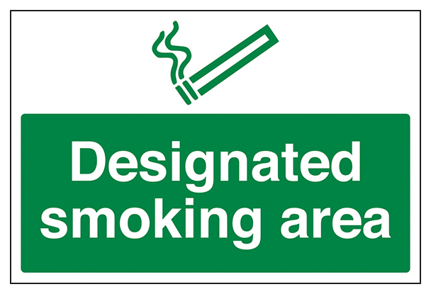 Designated Smoking Area
