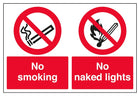 No Smoking / No Naked Lights