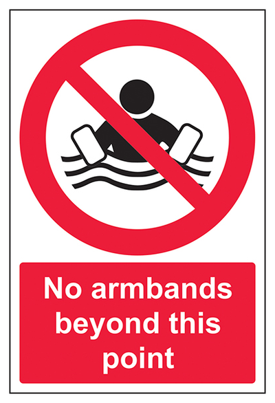 No Armbands Beyond This Point Portrait