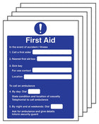 5-Pack First Aid Action Notice