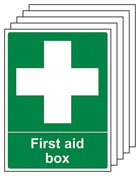 5-Pack First Aid Box - Portrait
