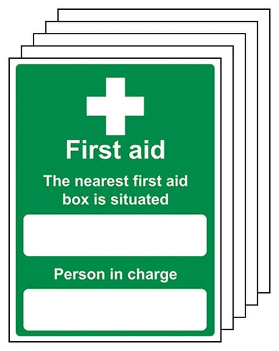 5 Pack The Nearest First Aid Box Is Situated Portrait