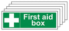 5-Pack First Aid Box - Landscape