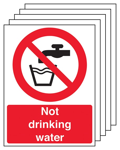 5 Pack Not Drinking Water