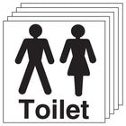5-Pack Unisex Toilet