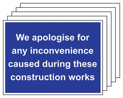5Pk We Apologise For Any Inconvenience