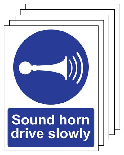 5Pk Sound Your Horn Drive Slowly