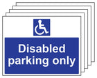 5PK - Disabled Parking Only