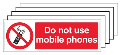 5Pk Do Not Use Mobile Phones Landscape