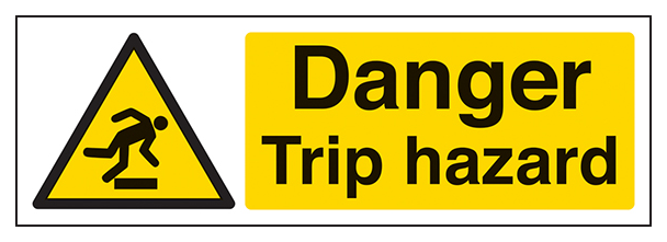 Danger Trip Hazard Landscape