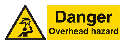 Danger Overhead Hazard Landscape