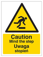 English/Polish - Caution Mind The Step