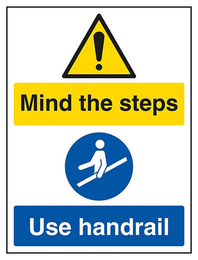 Mind The Steps Use Handrail