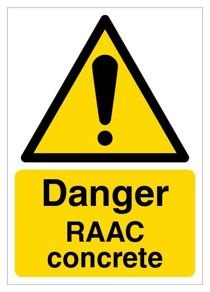Danger Raac Concrete Portrait