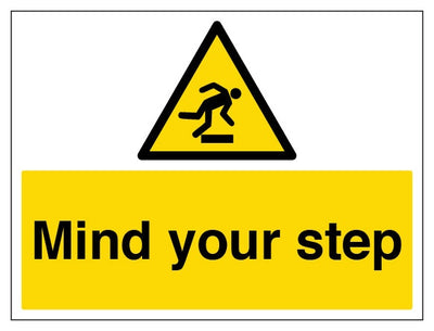 Mind Your Step Large Landscape
