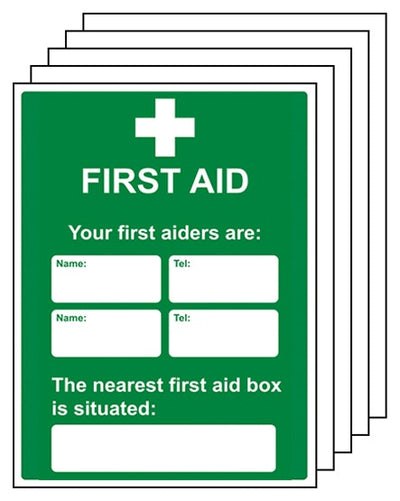 5 Pack Your First Aiders Are Your Nearest First Aid Box