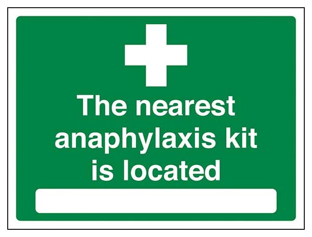 The Nearest Anaphylaxis Kit Is Located