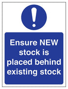 Ensure NEW Stock Is Placed Behind Existing Stock