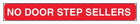 No Door Step Sellers, Letter Box Sticker
