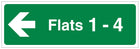 Flats 1-4 Arrow Left