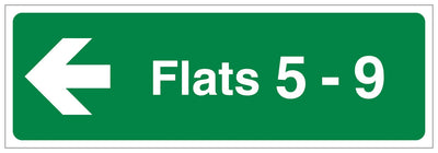 Flats 5 9 Arrow Left