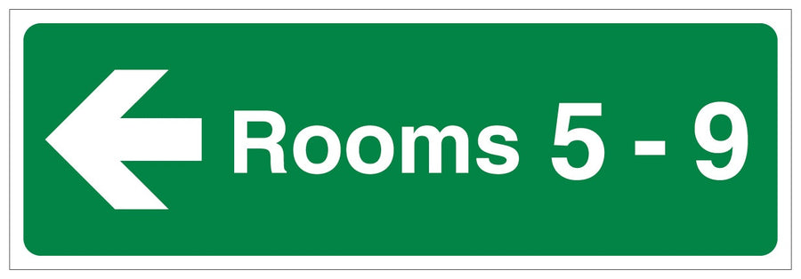 Rooms 5 9 Arrow Left
