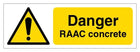 Danger RAAC Concrete - Landscape