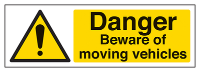 Beware Of Moving Vehicles Landscape