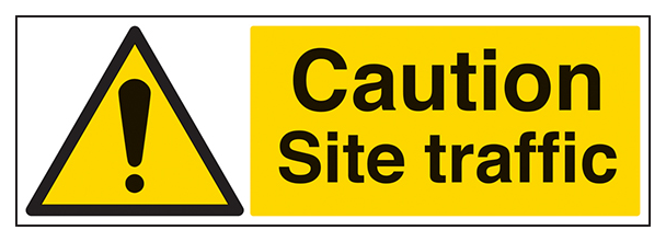 Caution Site Traffic Landscape