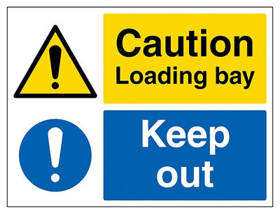 Caution Loading Bay Keep Out