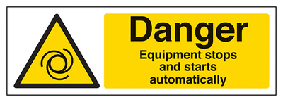 Equipment Stops And Starts Automatically Landscape