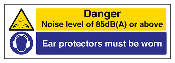 Noise Level Of 85Db Ear Protectors Landscape