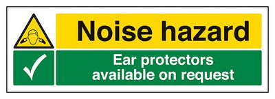 Noise Hazard Ear Protectors Available
