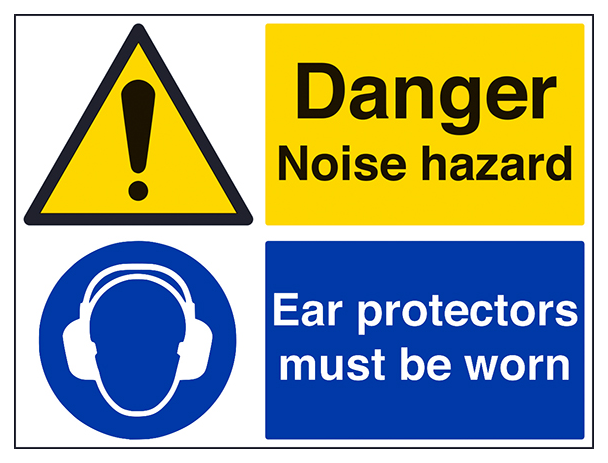 Noise Hazard Ear Protectors