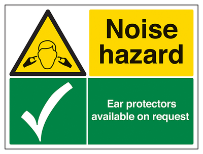 Noise Hazard Ear Protectors 1