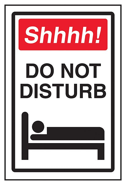 Shhhh Do Not Disturb