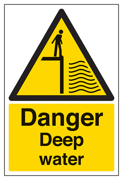 Danger Deep Water Portrait