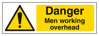 Danger Men Working Overhead Landscape