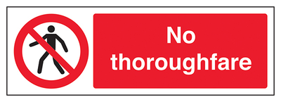 No Thoroughfare Landscape