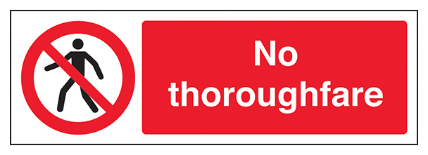 No Thoroughfare Landscape