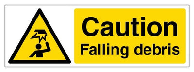 Caution Falling Debris Landscape